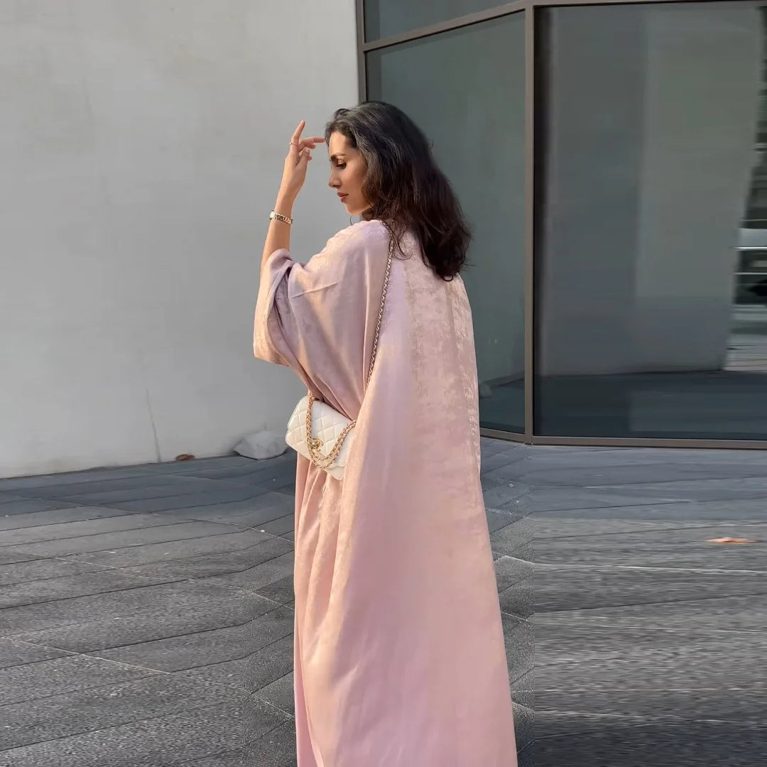 Bronzing Abaya Robe