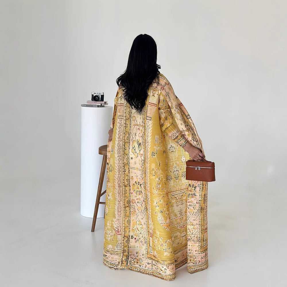 Pleated Arabic Robe
