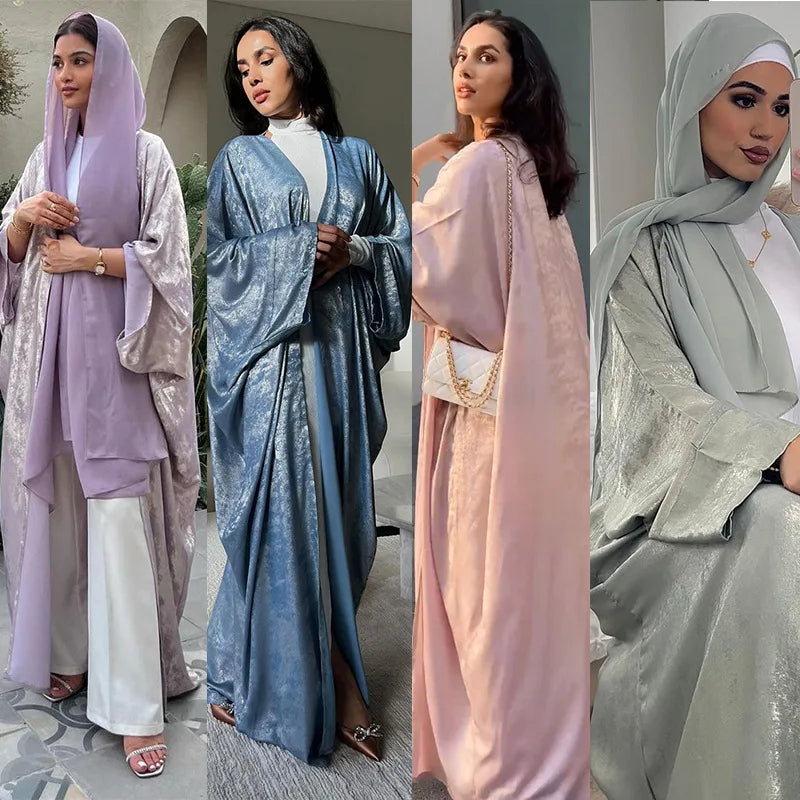 Bronzing Abaya Robe