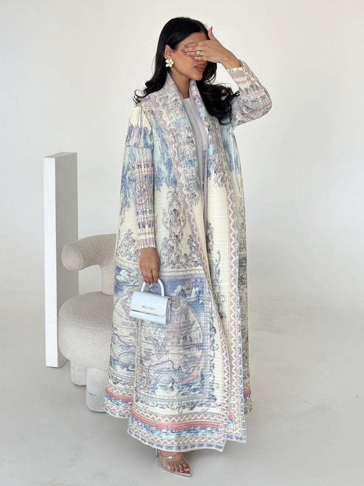 Pleated Arabic Robe