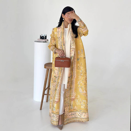 Pleated Arabic Robe