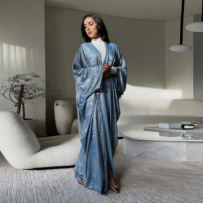 Bronzing Abaya Robe
