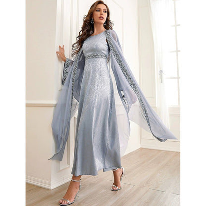 Embroidered Abaya Set